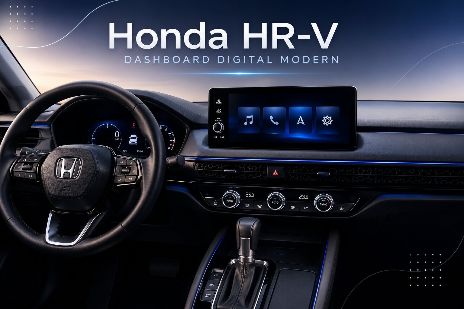 Pengaruh Reduksi Distraksi Visual terhadap Efektivitas Dashboard Digital dalam Mendukung Fokus Berkendara: Analisis Desain Dashboard Honda HR-V Dengan Layar Digital Modern