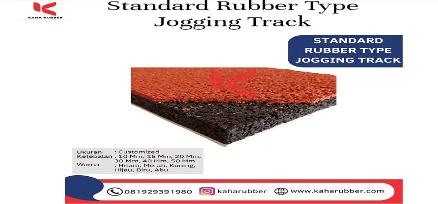 material jogging track