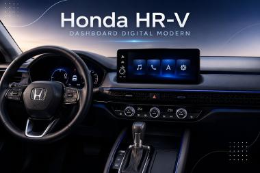 Pengaruh Reduksi Distraksi Visual terhadap Efektivitas Dashboard Digital dalam Mendukung Fokus Berkendara: Analisis Desain Dashboard Honda HR-V Dengan Layar Digital Modern